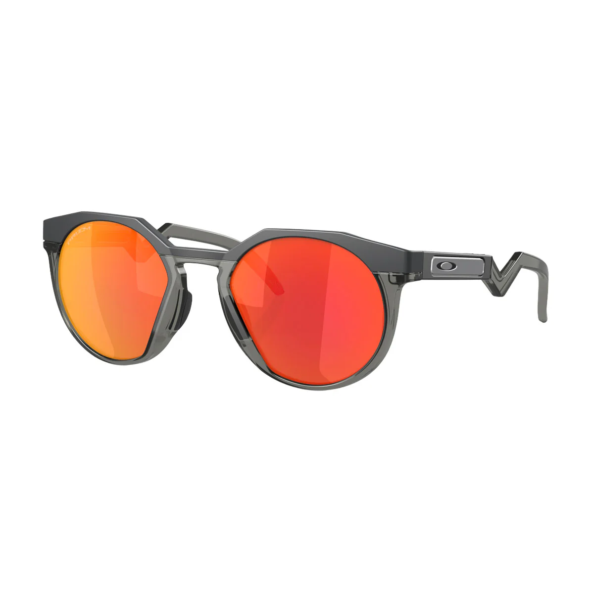 Oakley HSTN Sunglasses - Matte Carbon/PRIZM Ruby Lens