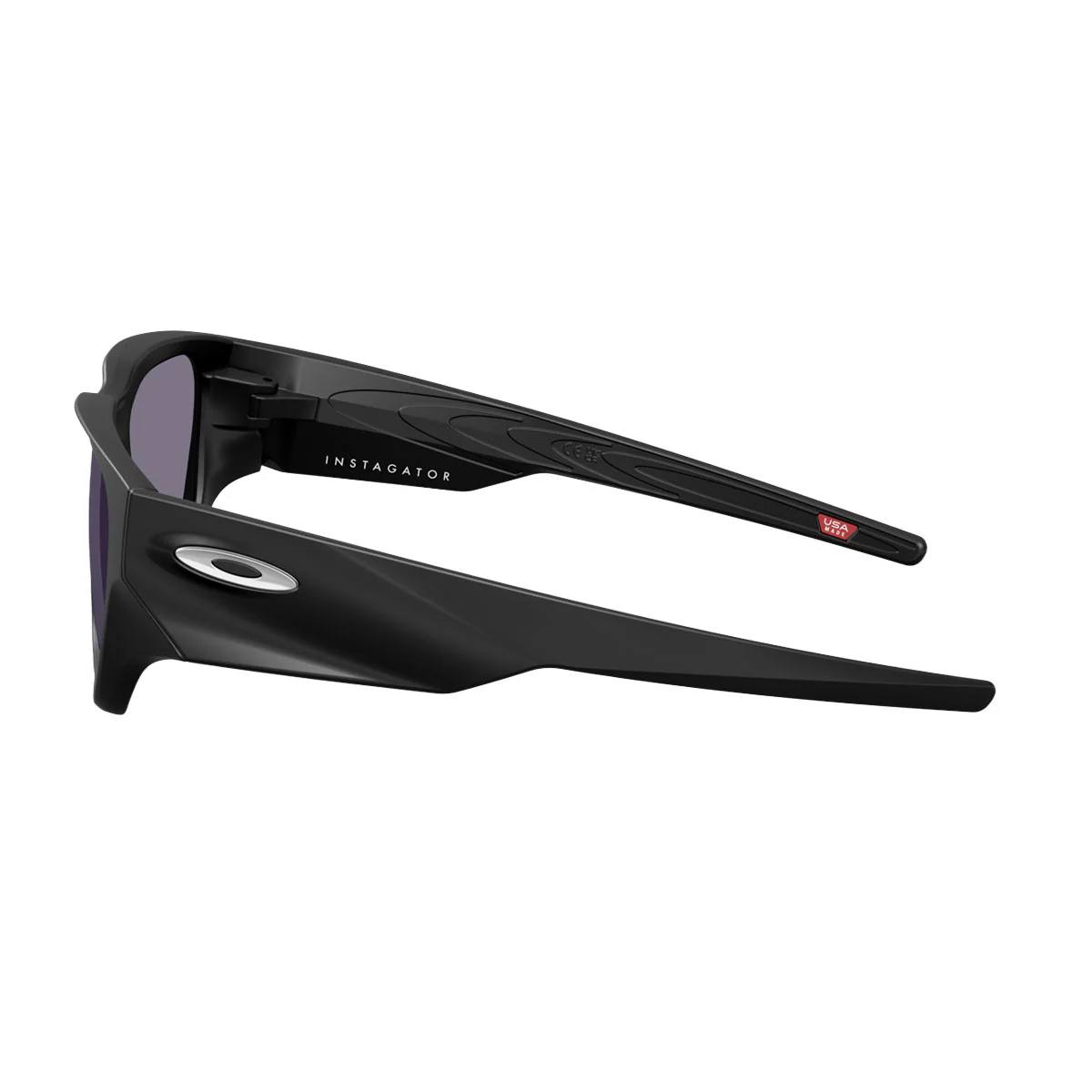 Oakley Instagator Sunglasses - Matte Black/PRIZM Grey Lens - Image 3