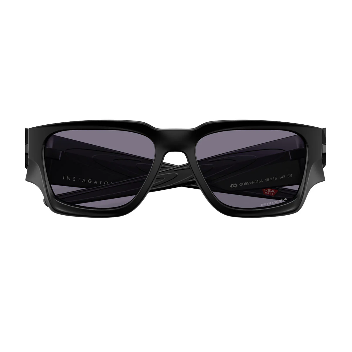 Oakley Instagator Sunglasses - Matte Black/PRIZM Grey Lens - Image 4