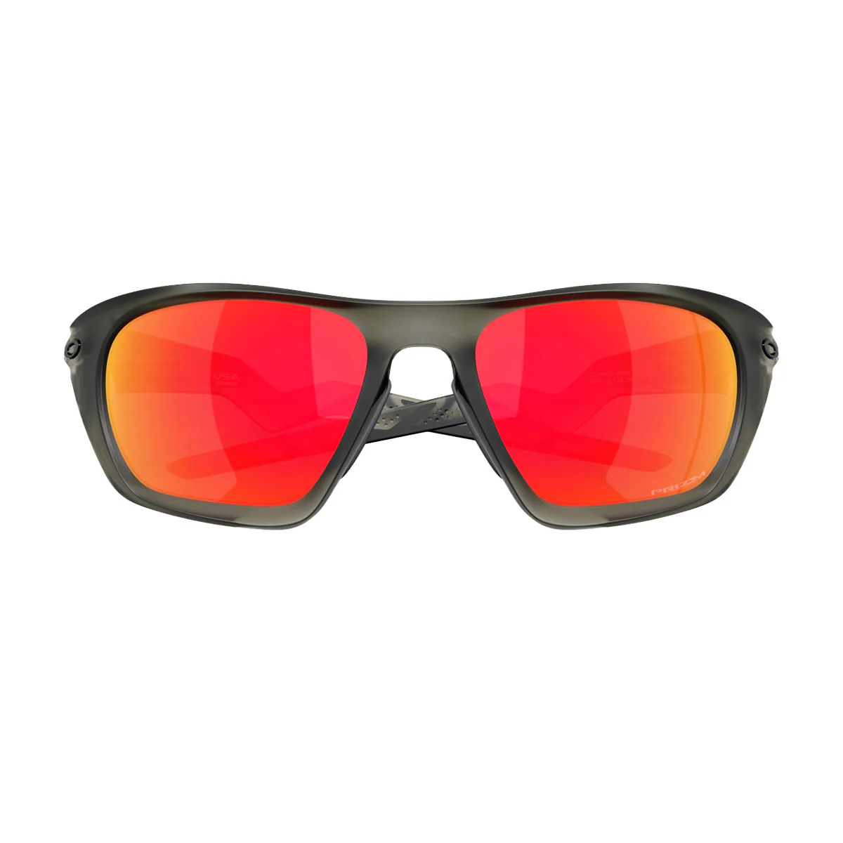 Oakley Lateralis Sunglasses - Matte Olive Ink/PRIZM Ruby Lens - Image 4