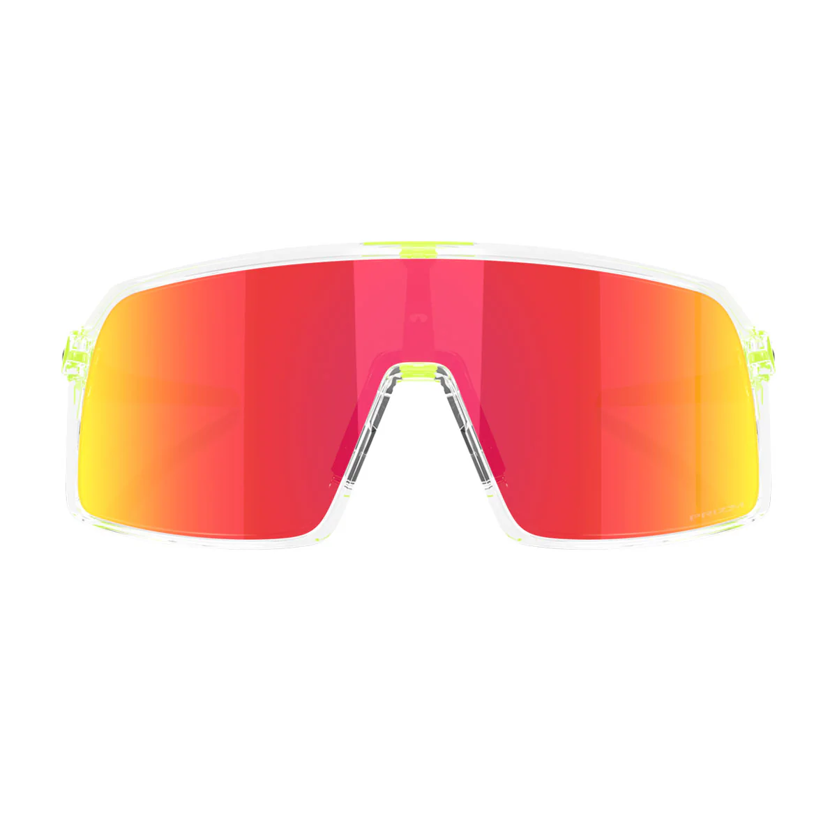 Oakley Sutro Sunglasses - Clear/PRIZM Ruby Lens