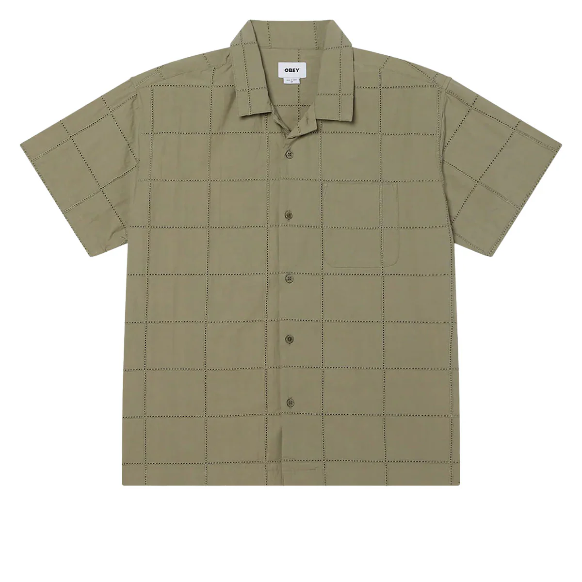 Obey Angelo Woven Shirt - Dried Sage