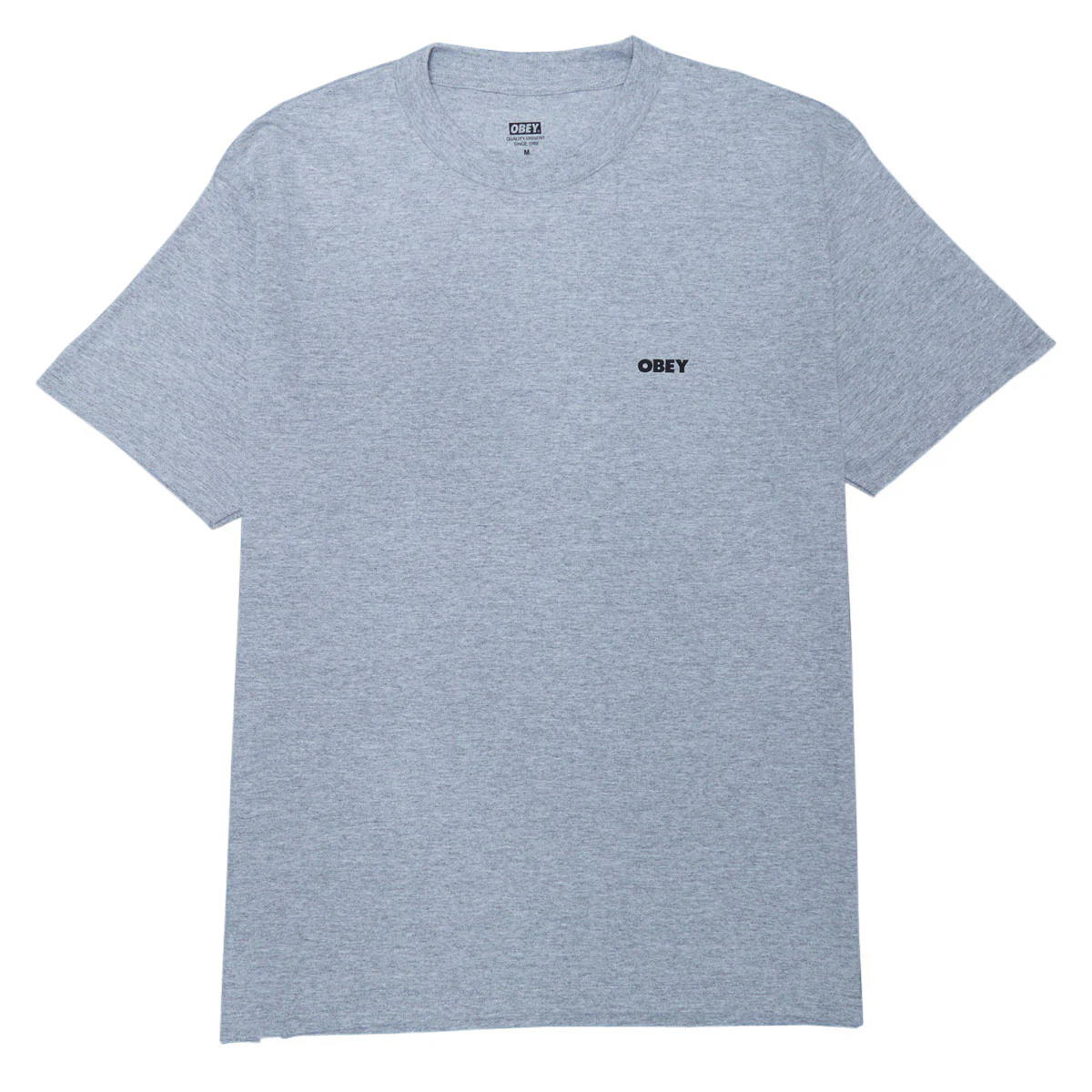 Obey Chalky Icon T-Shirt - Heather Grey - Image 2
