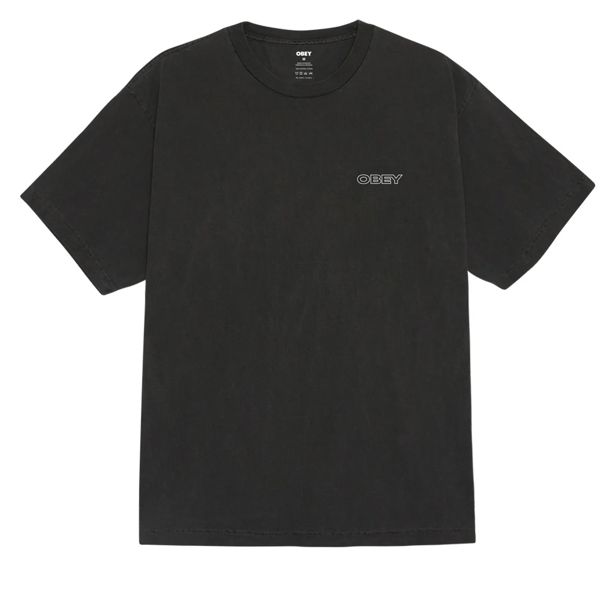 Obey Ripple T-Shirt - Pigment Dusty Black - Image 2