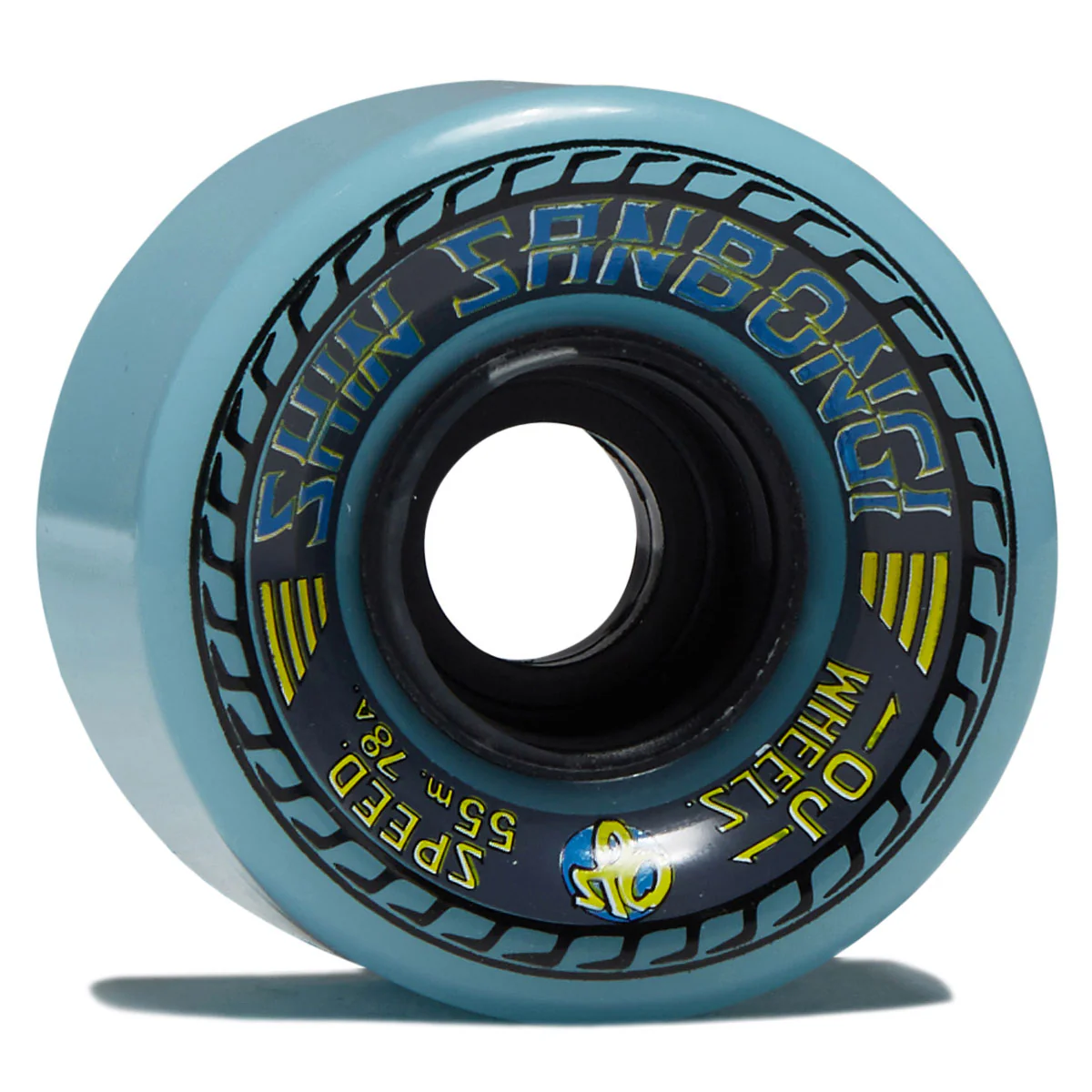OJ Shin Sambongi Mini Super Juice 78a Skateboard Wheels - Blue - 55mm