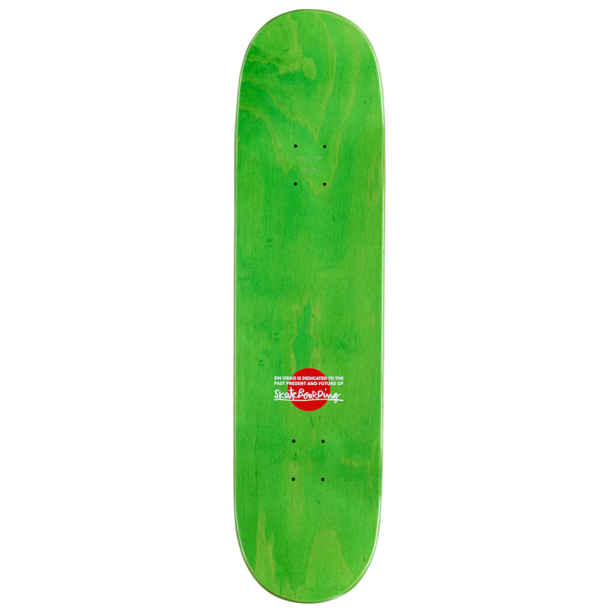 On Video Hubba Rocks Skateboard Deck - 8.375" - Image 2