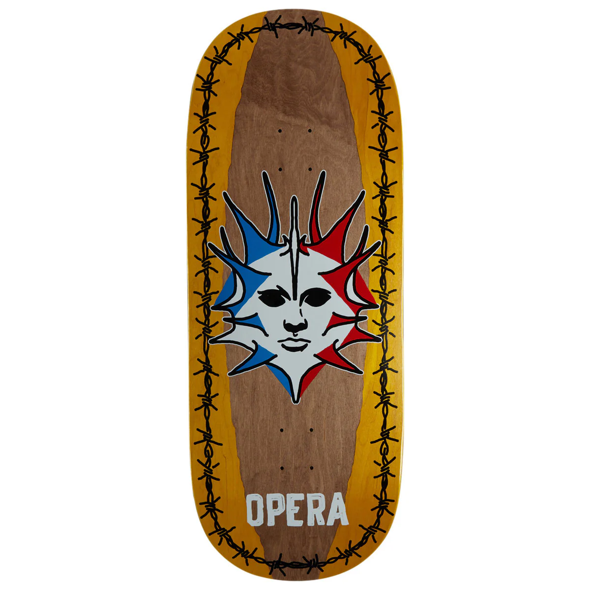 Opera Fatties Torn Spike EX7 Skateboard Deck - 12.00"