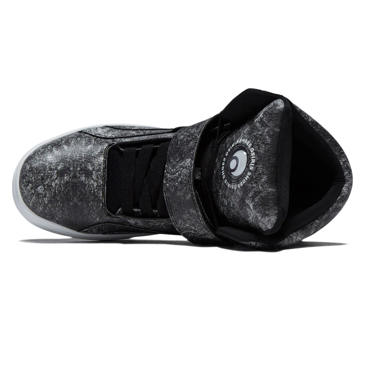 Osiris Rize Ultra Shoes - Black/Crack/White - Image 3