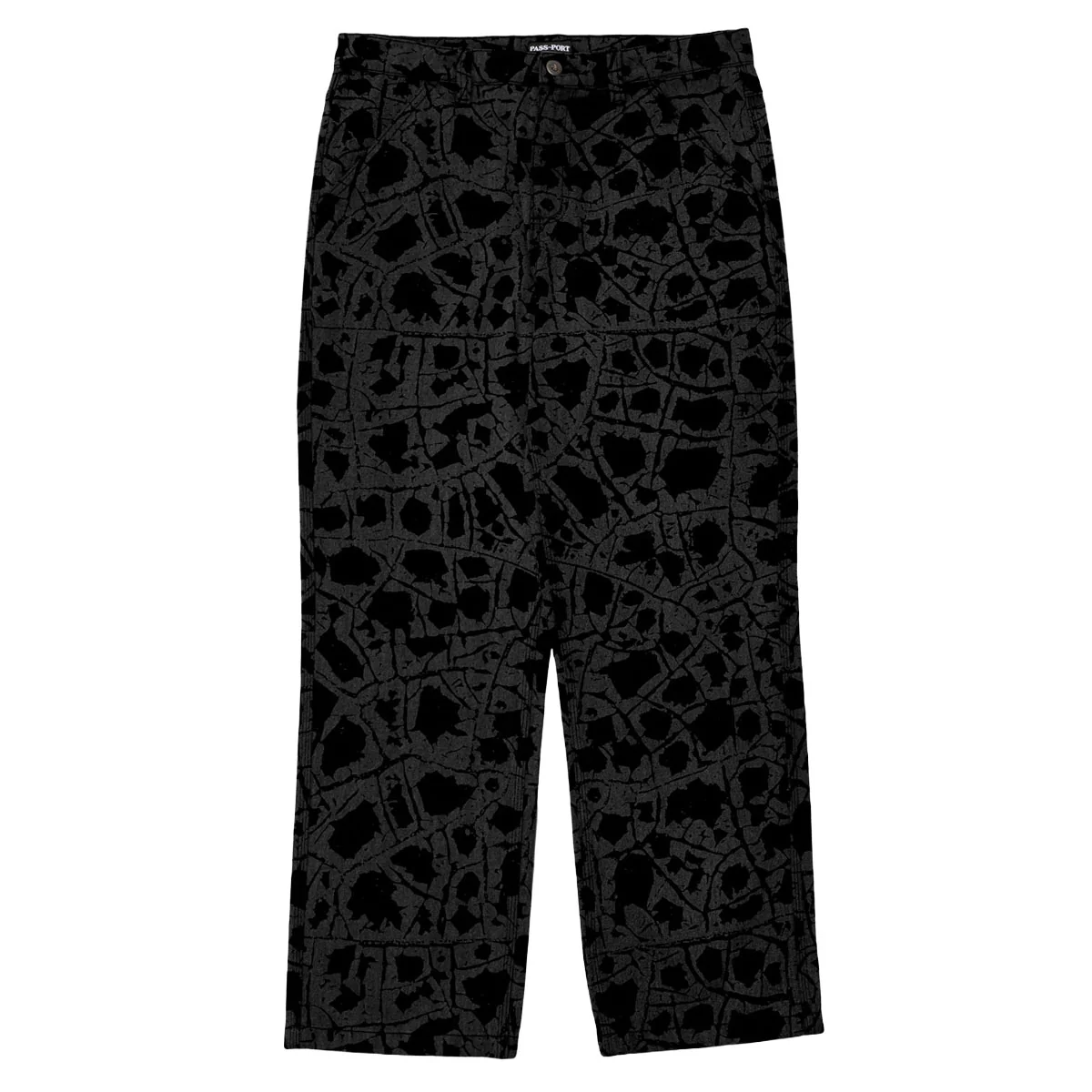 Passport Weathered Workers Club Classic Jeans - Black
