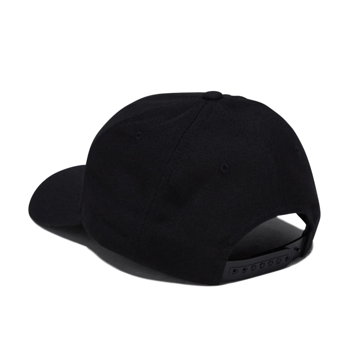 Poets Embroidered Cloth Snapback Hat - Black - Image 2