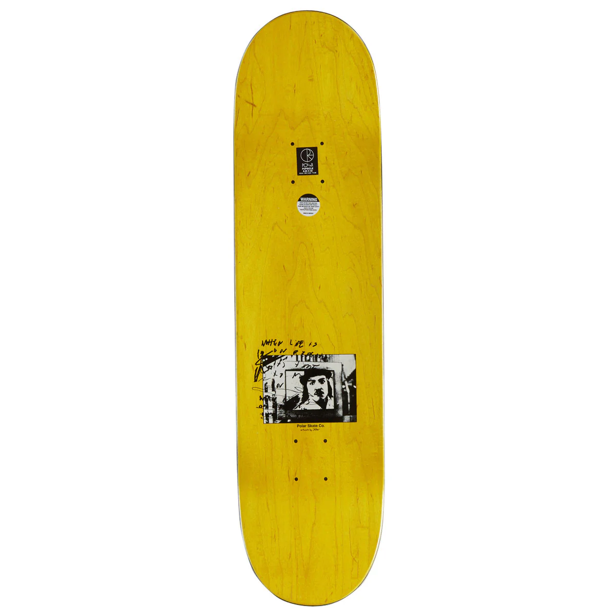 Polar Alv Markisches Museum Skateboard Deck - 8.25" - Image 2