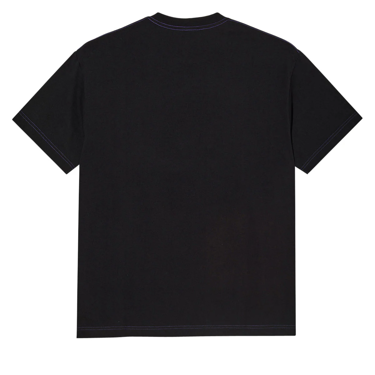 Polar Beach Walk Contrast T-Shirt - Black/Purple - Image 3