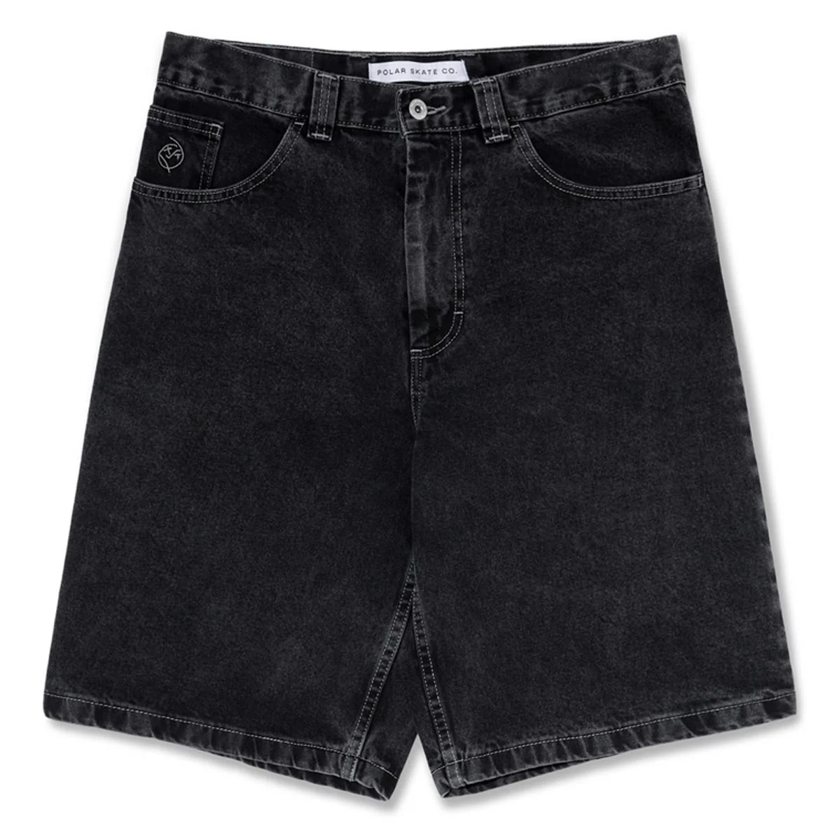 Polar Big Boy Shorts - Silver Black