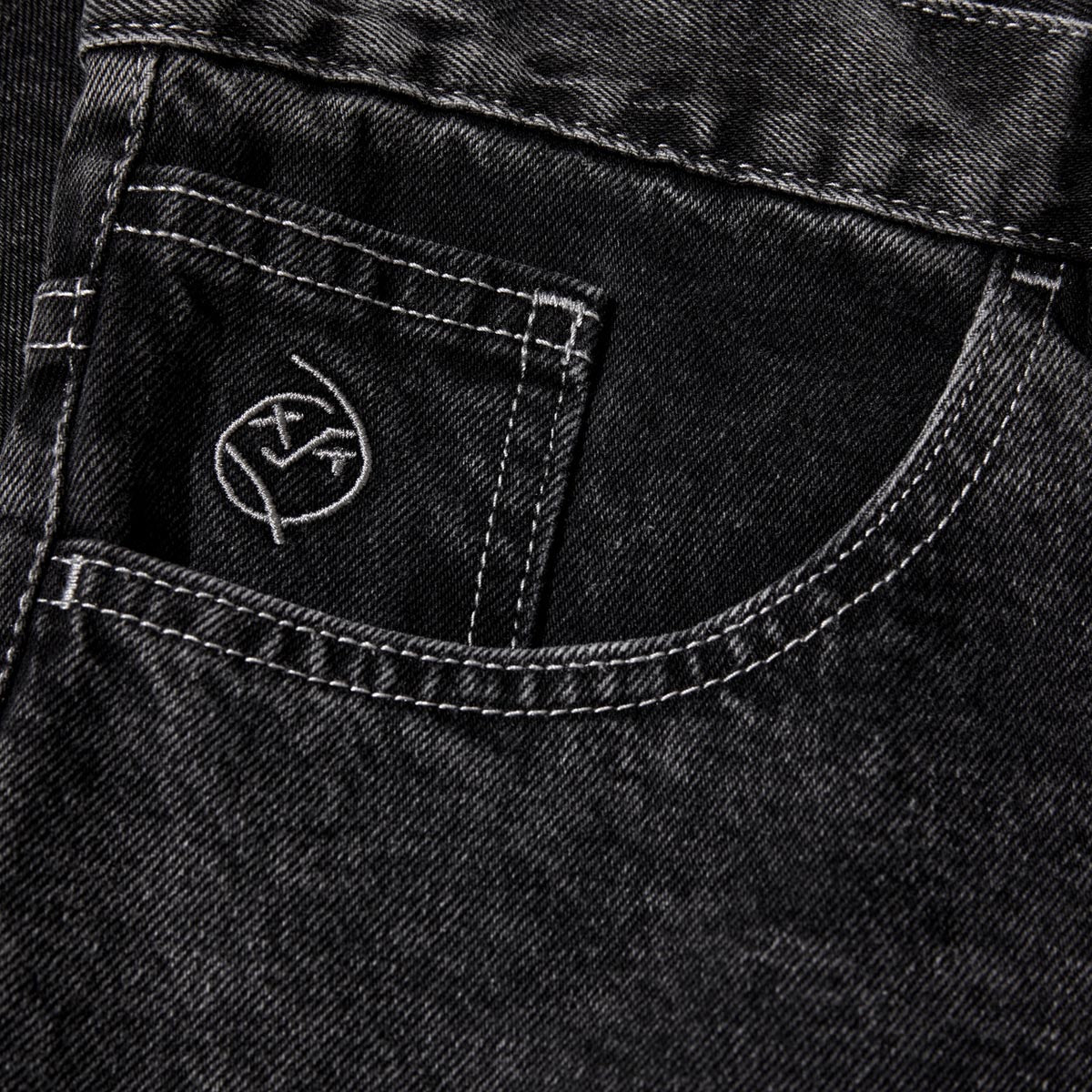 Polar Big Boy Shorts - Silver Black - Image 3