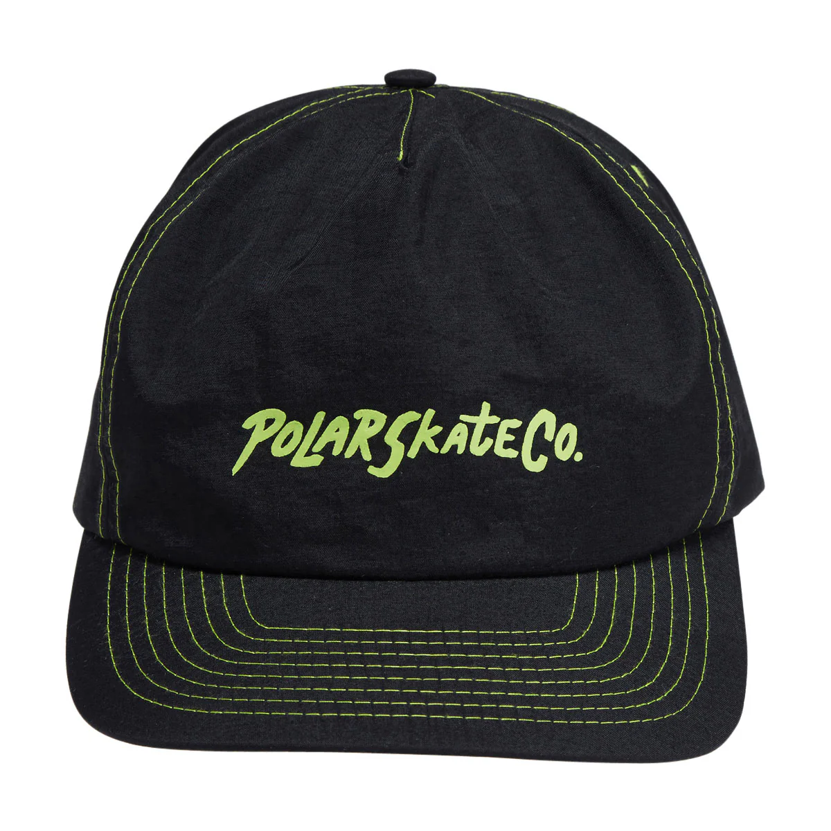 Polar Earl Hat - Black/Lime - Image 3