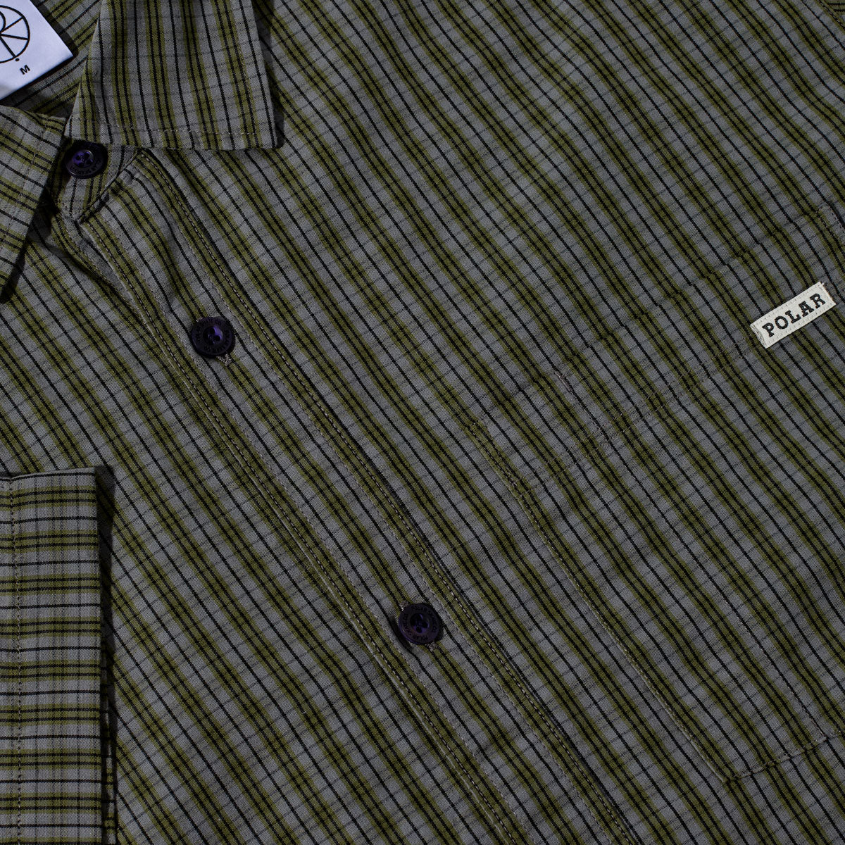 Polar Mitchell Shirt - Black/Green - Image 2