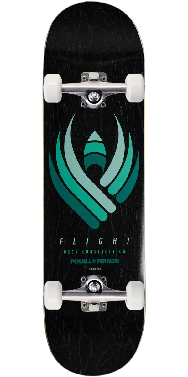 Powell Peralta Flight Retro 2019 Shape 244 Skateboard Complete - Black - 8.50"
