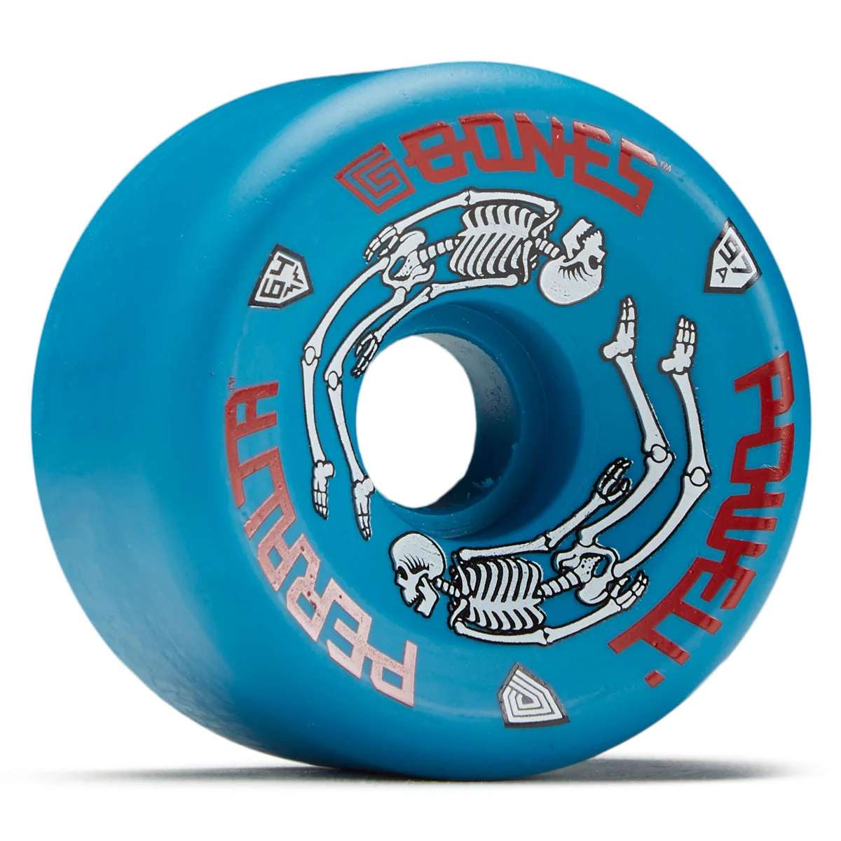 Powell-Peralta G Bones 97A Skateboard Wheels - Blue - 64mm