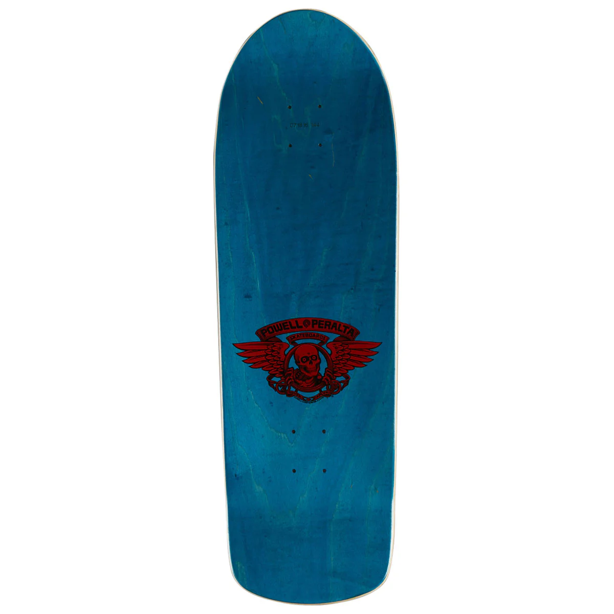 Powell-Peralta Old School Ripper 18 Skateboard Complete - Red/Aqua Foil - 10.00" - Image 2