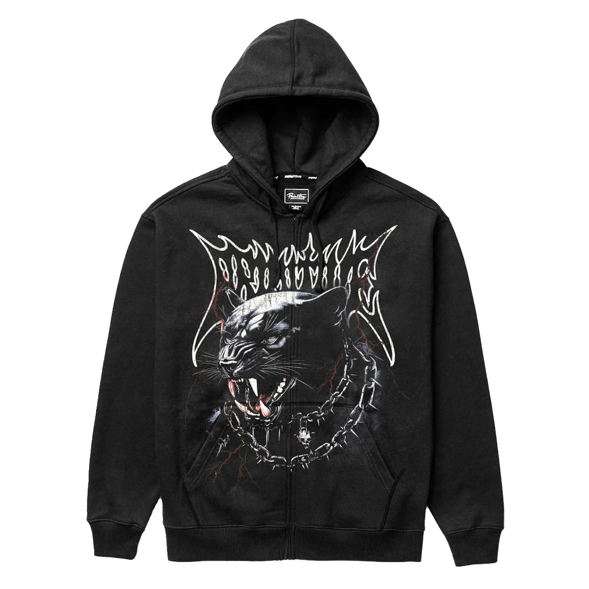 Primitive Abyss Zip Hoodie - Black