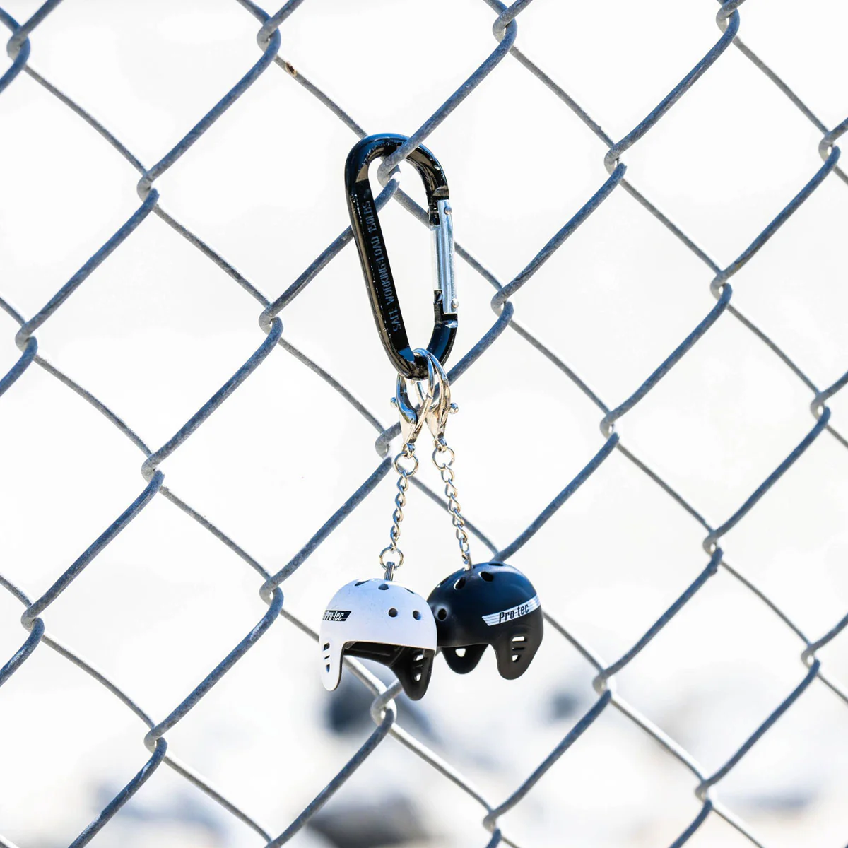 Pro-Tec Helmet Keychain - Black Matte - Image 3
