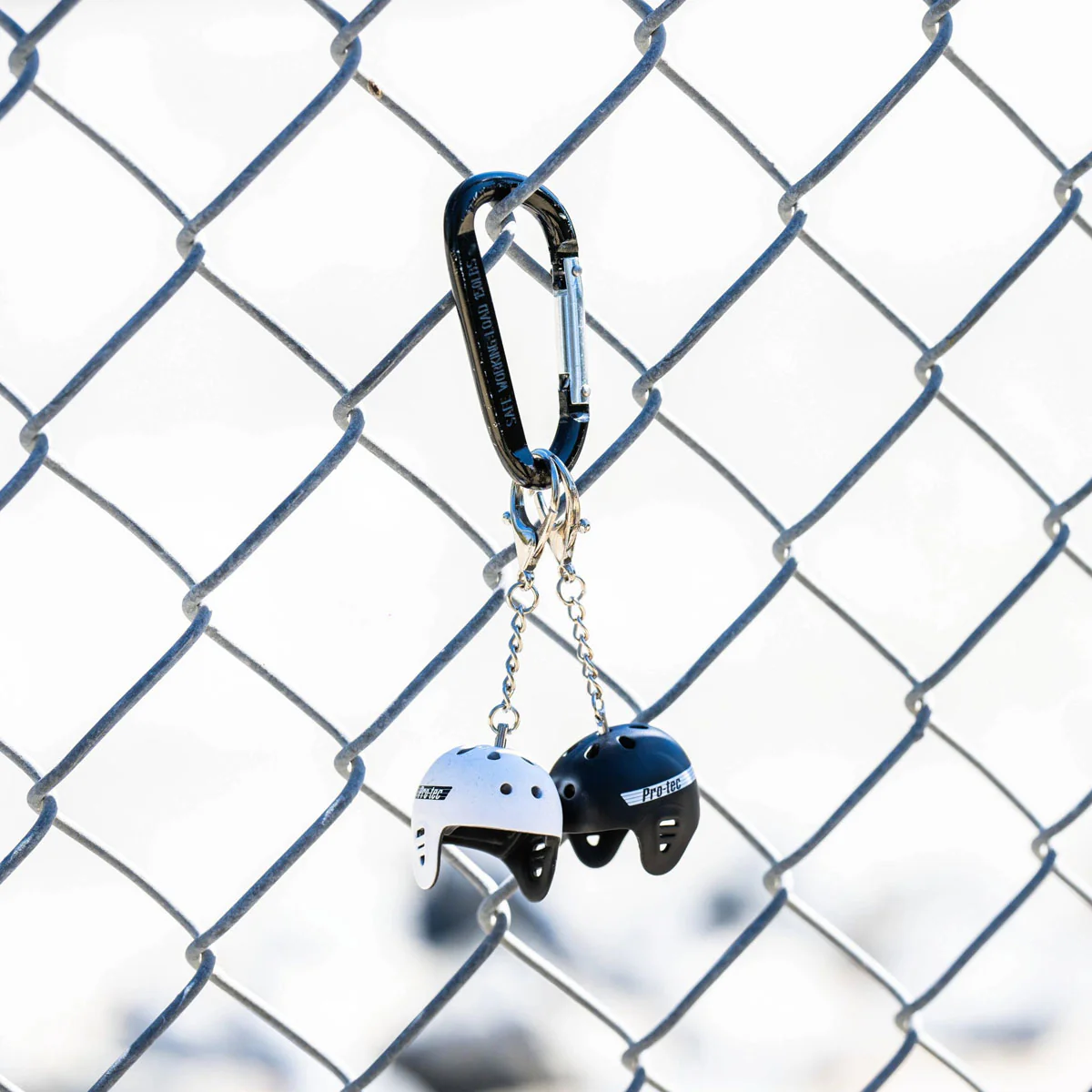 Pro-Tec Helmet Keychain - White Matte - Image 3