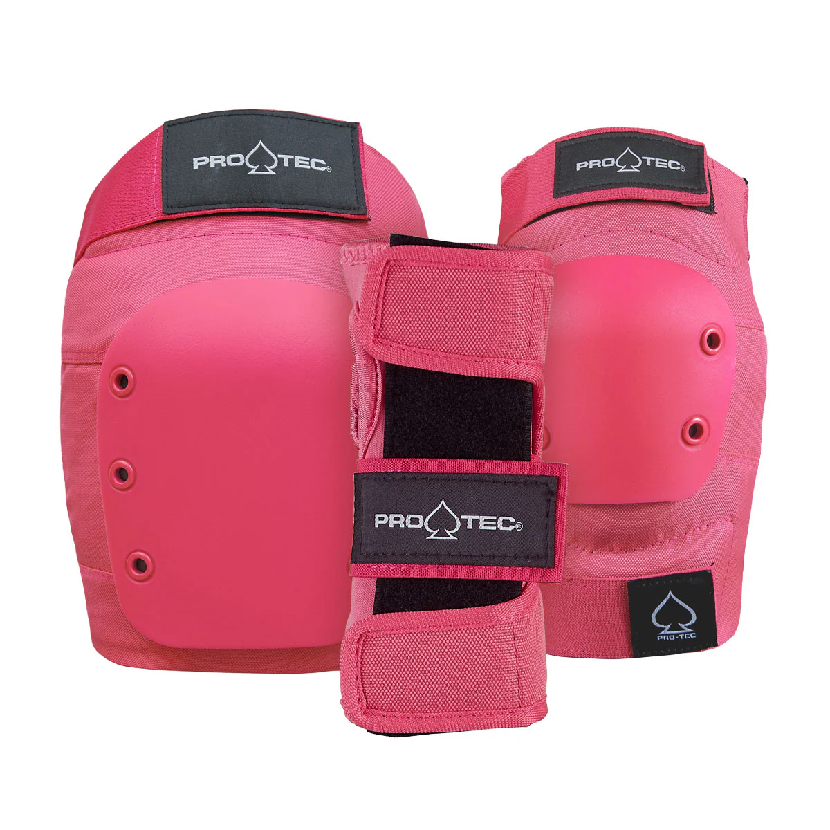Pro-Tec JR 3 Pack Open Back Pads - Pink