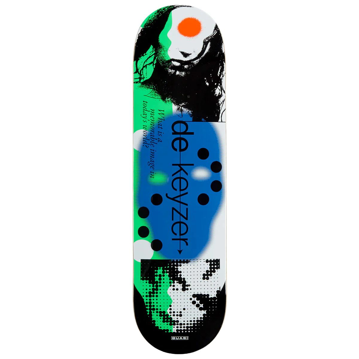 Quasi De Keyzer Image World Skateboard Deck - 8.25"