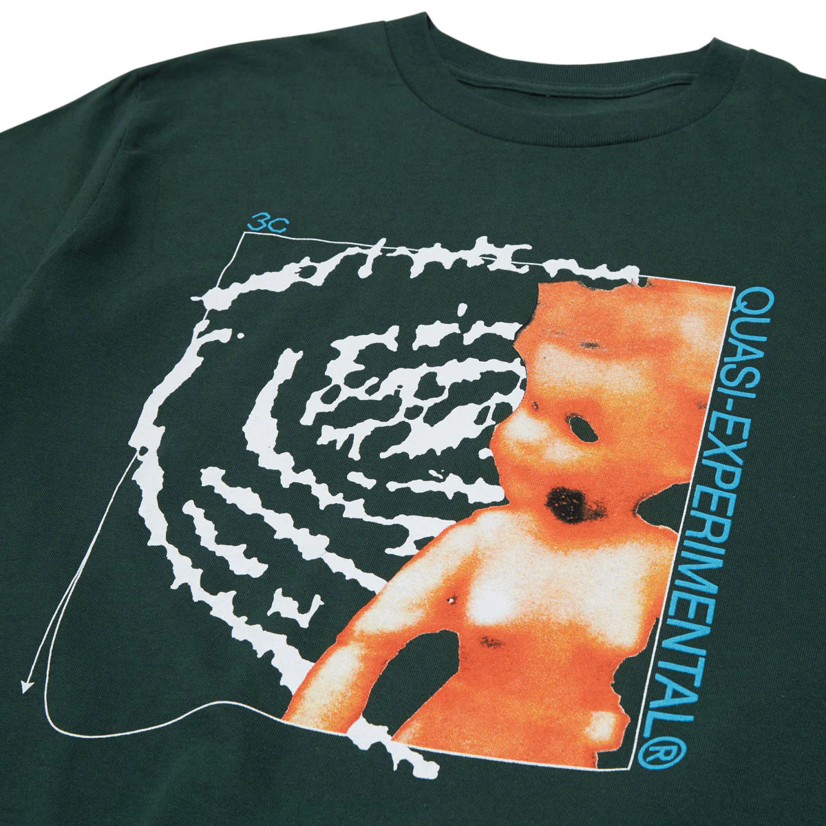 Quasi Doll Face T-Shirt - Forest - Image 2