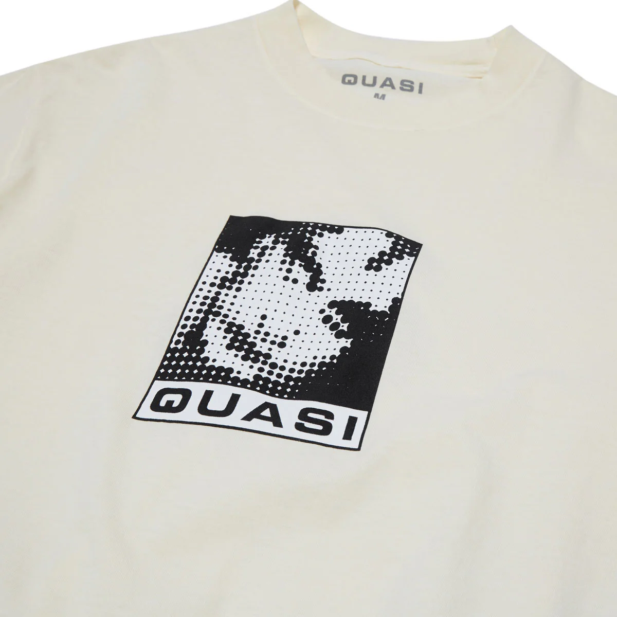 Quasi Glam T-Shirt - Faded Cream - Image 2