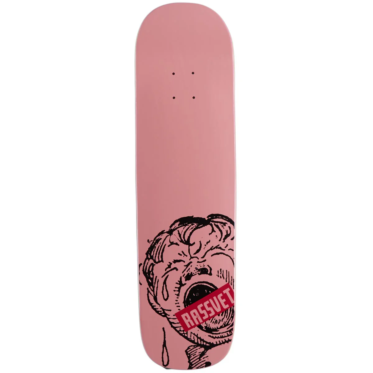 Rassvet Tears Skateboard Deck - Pink - 8.375"