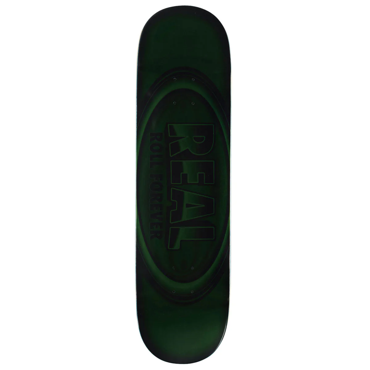 Real DBX Oval Team Skateboard Deck - Green - 8.50"