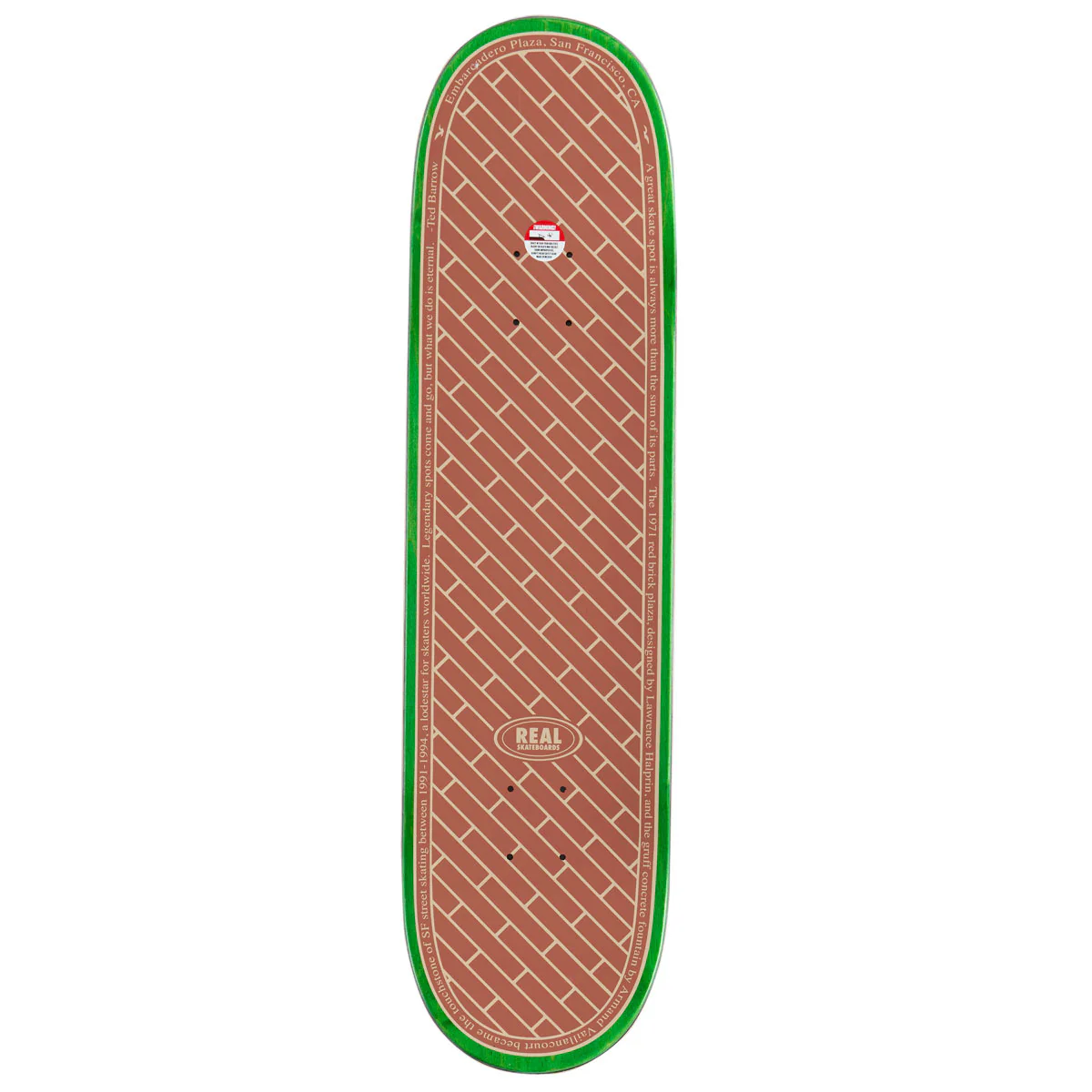 Real EMB Team Skateboard Complete - White - 8.25" - Image 2
