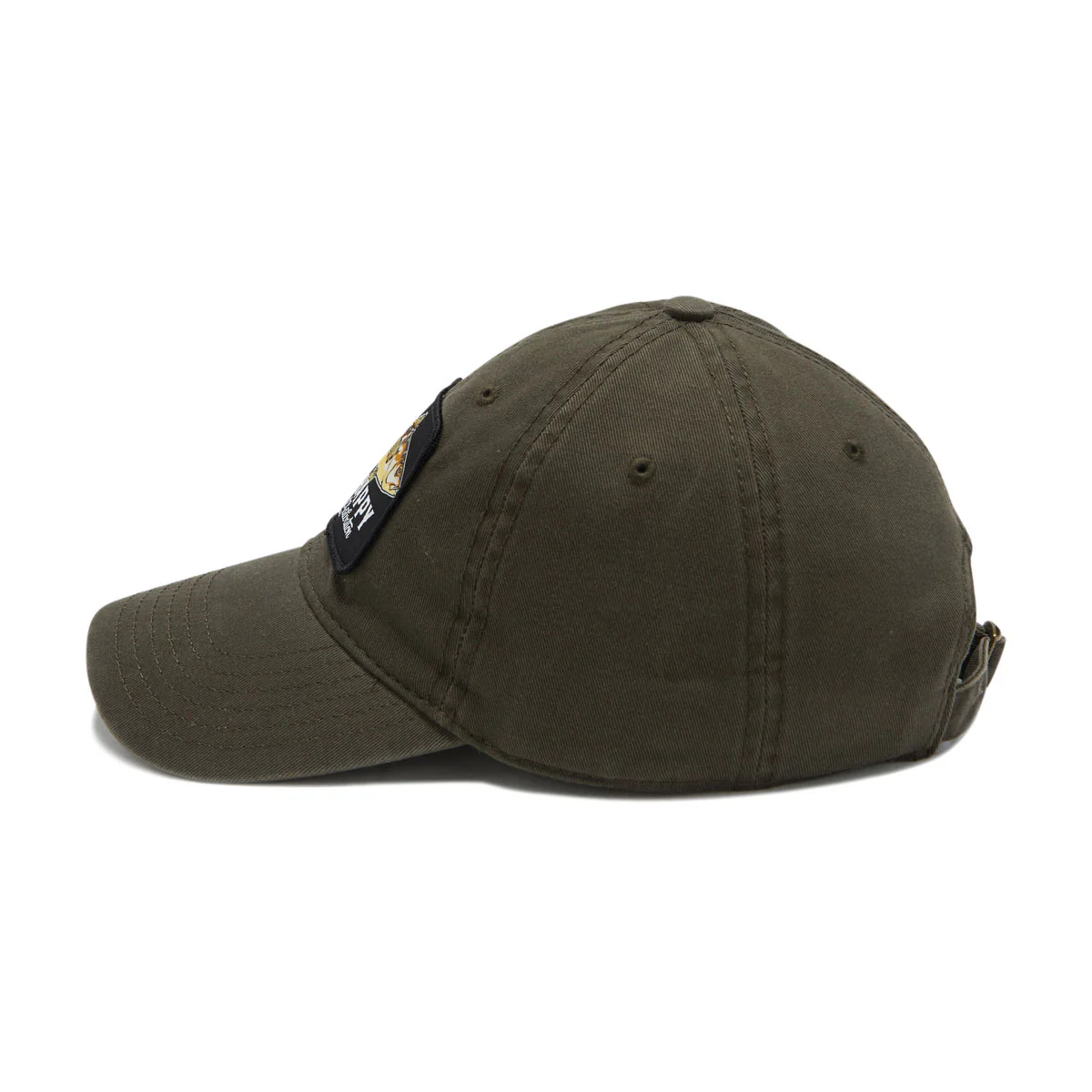 Reel Happy Calico Dad Hat - Olive Green - Image 4