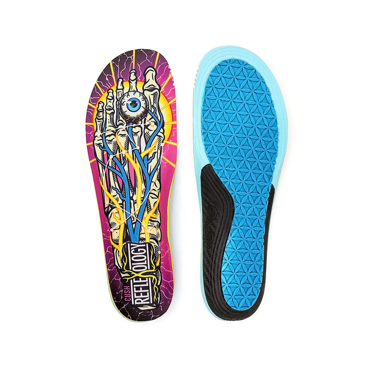Remind Cush Impact Reflexology 5.5MM Mid-High Shoe Insole - Image 2