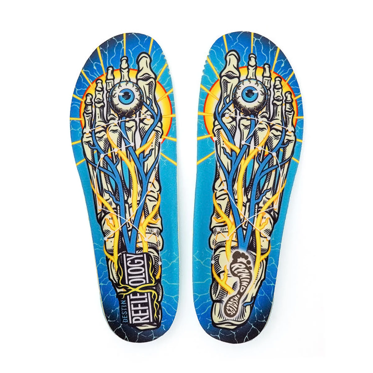 Remind Destin Reflexology 5.5MM Low-All Arch Shoe Insole