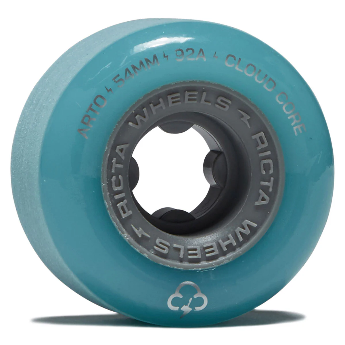 Ricta Arto Saari Clouds 92a Skateboard Wheels - Light Blue - 54mm