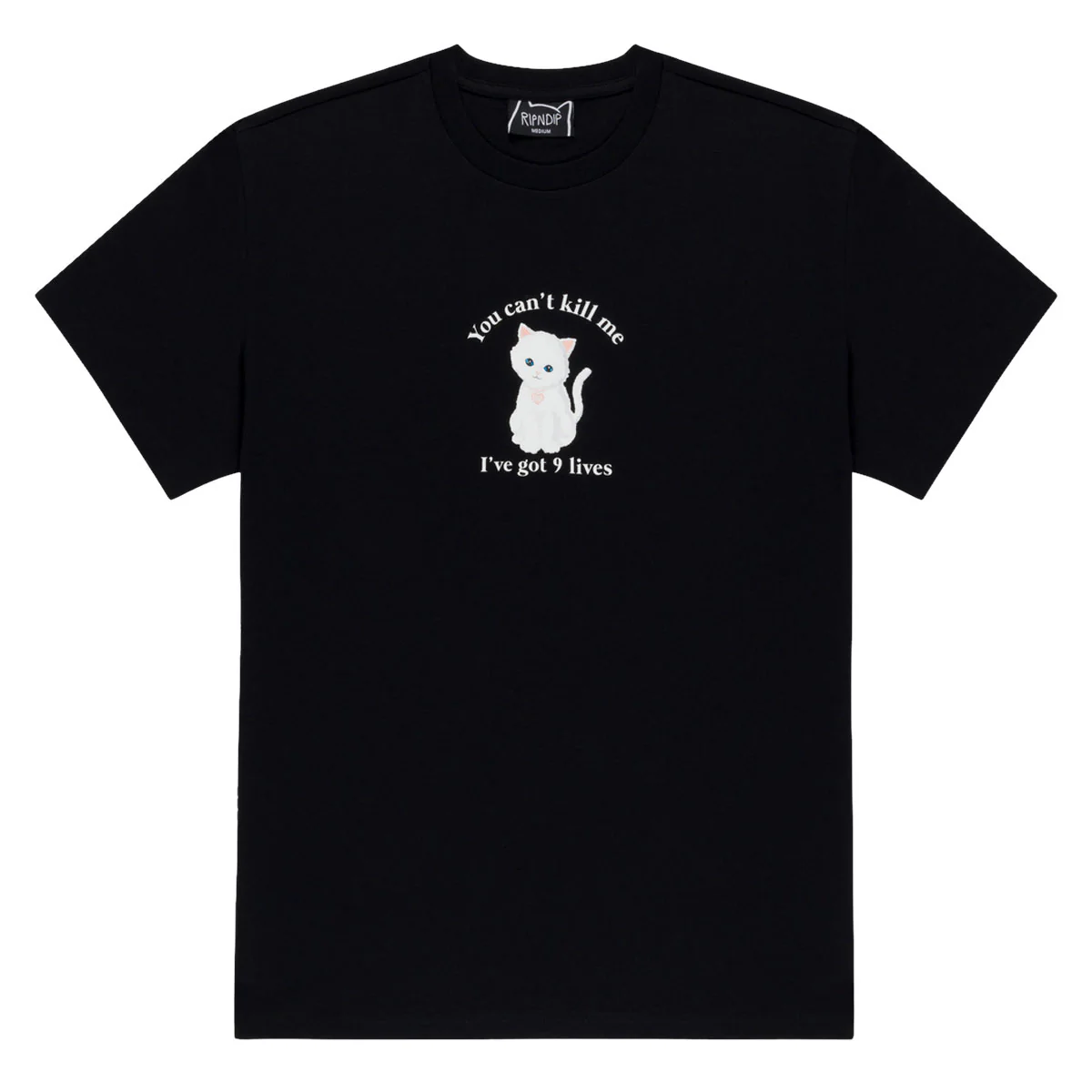 RIPNDIP 9 Lives T-Shirt - Black