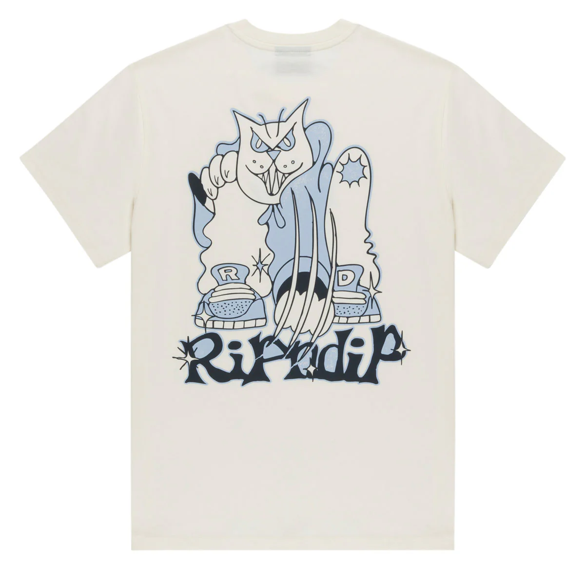 RIPNDIP Claws T-Shirt - Bone
