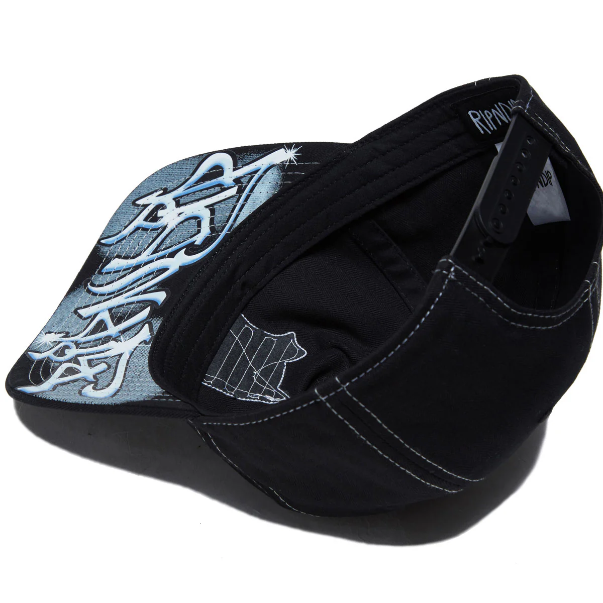 RIPNDIP Lord Nermal Collage Snapback Hat - Black - Image 6