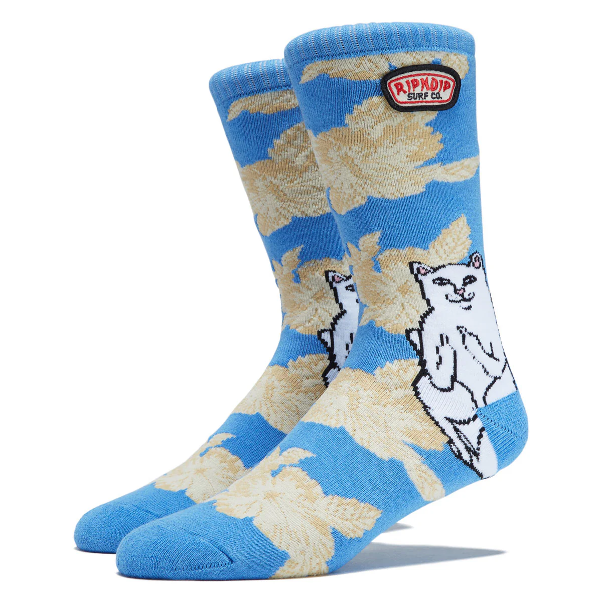 RIPNDIP Lord Nermal Surf Socks - Blue