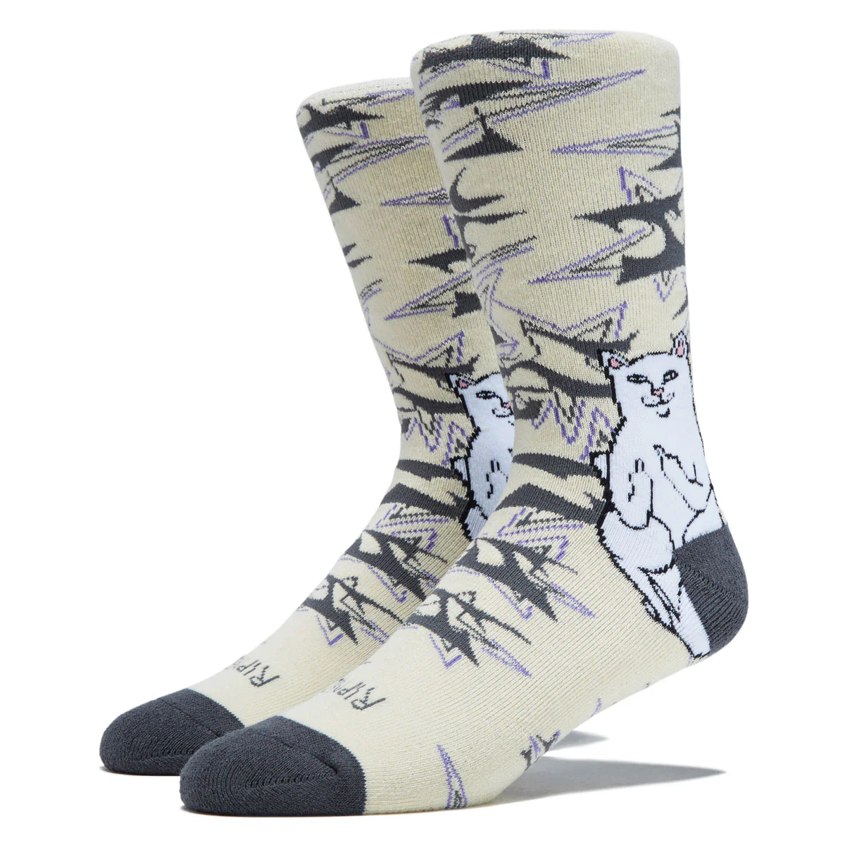 RIPNDIP Lord Nermal Wire Socks - Bone