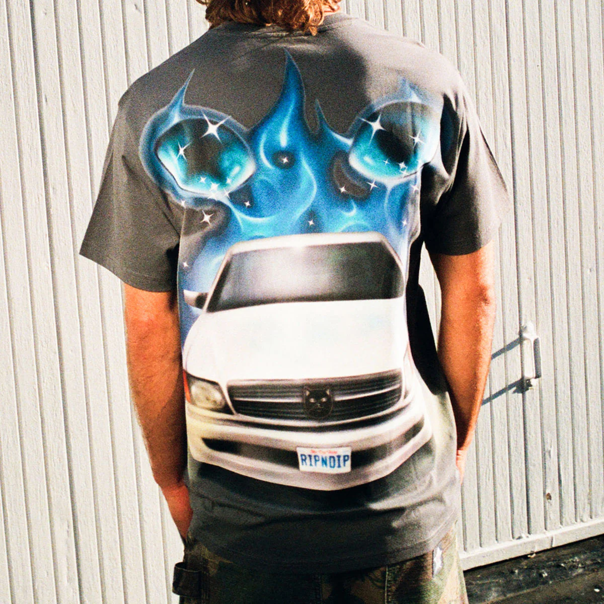 RIPNDIP Ride Or Die T-Shirt - Charcoal - Image 5