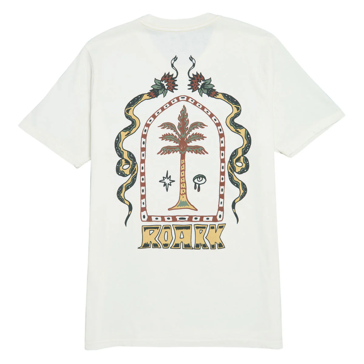 Roark Augs Palm T-Shirt - Off White