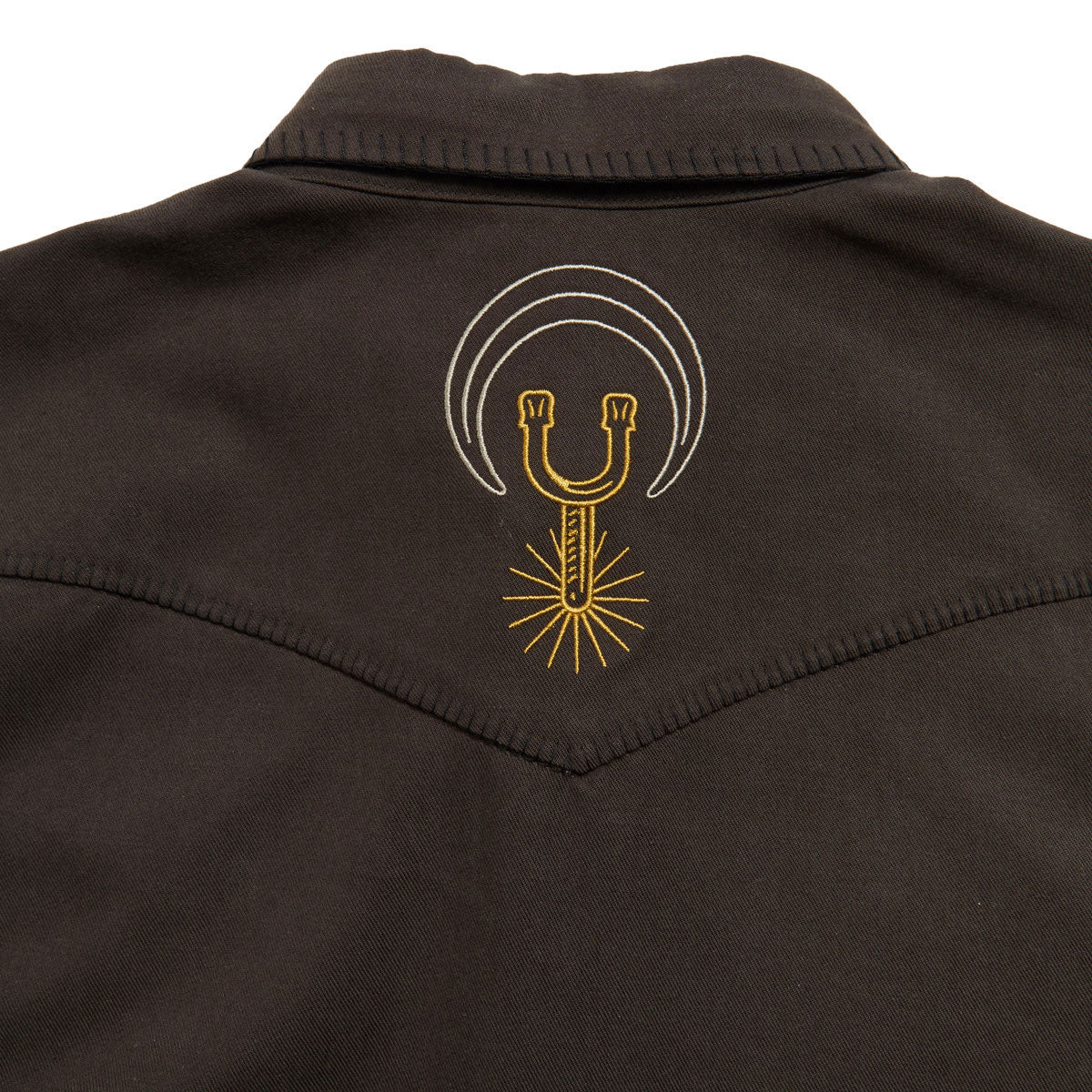 Roark On The Range Long Sleeve Shirt - Dark Brown - Image 5