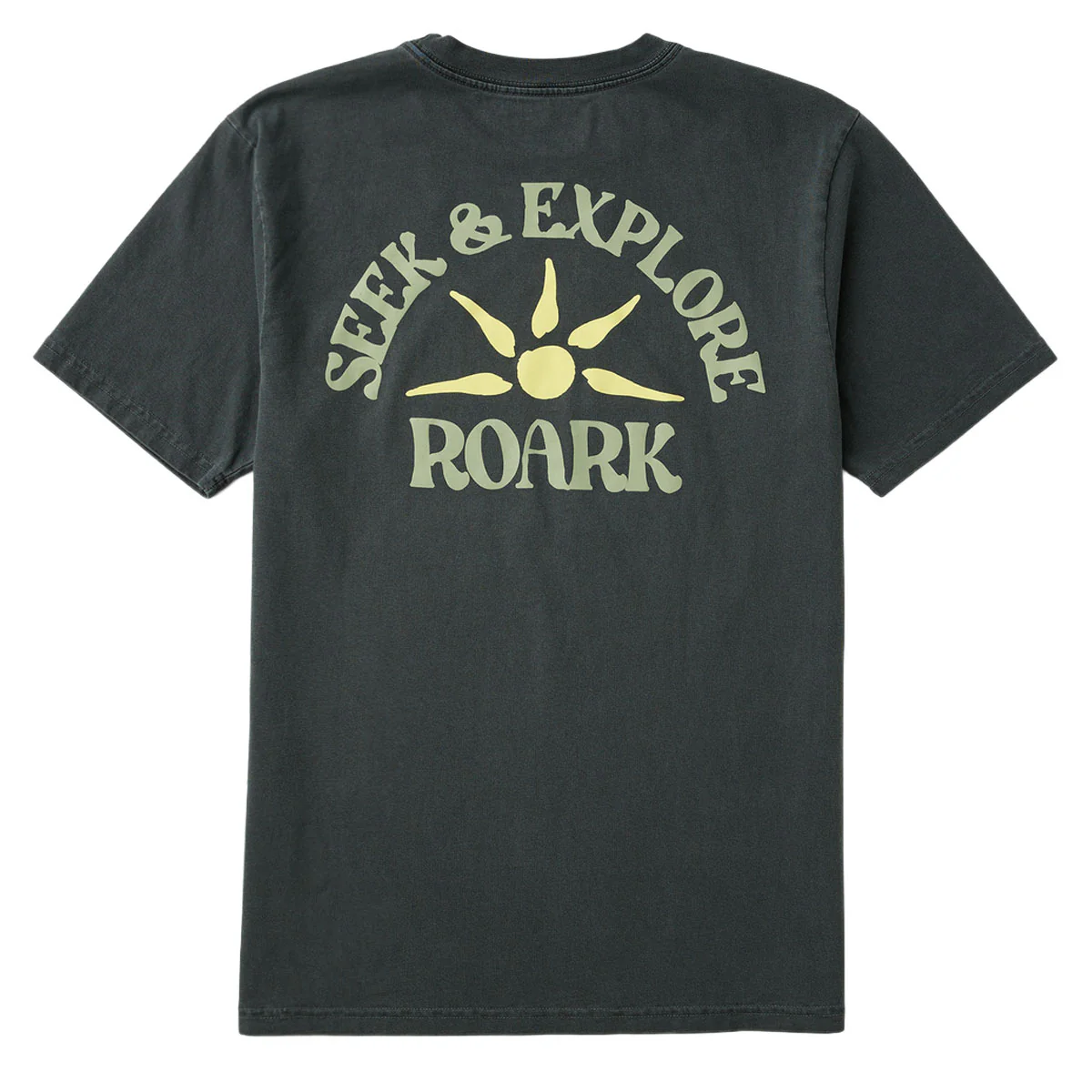Roark Seek & Explore T-Shirt - Charcoal