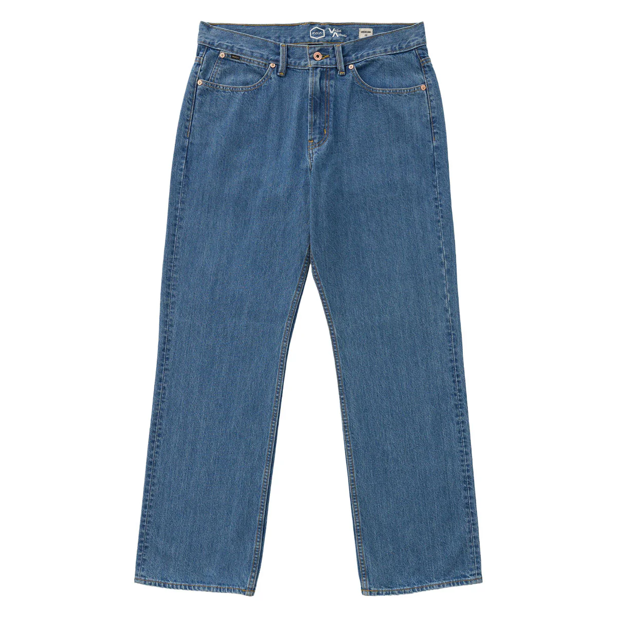 RVCA Americana Dayshift Denim Jeans - Blue Collar 2026 - Image 5