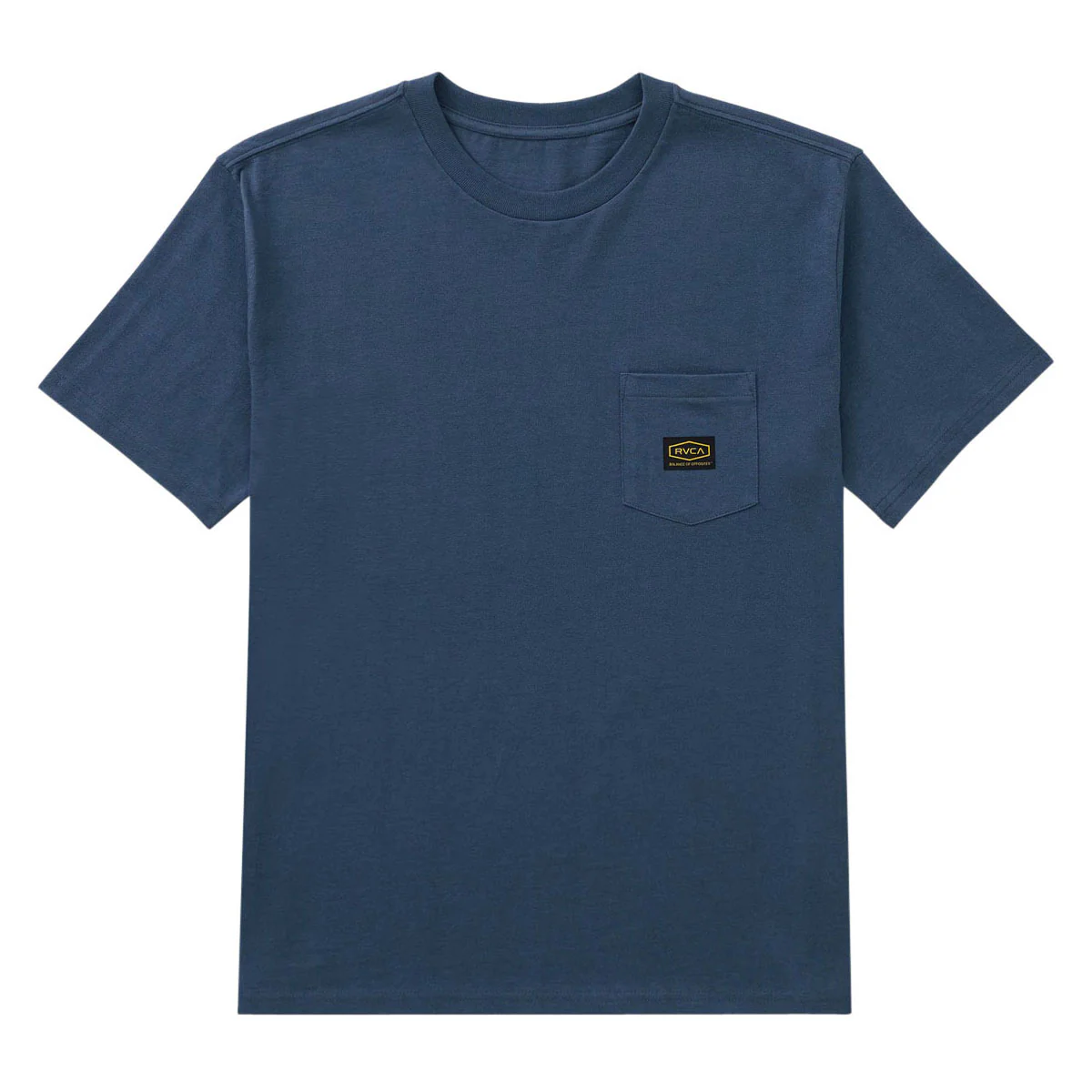 RVCA Americana Pocket Label T-Shirt - Dark Denim