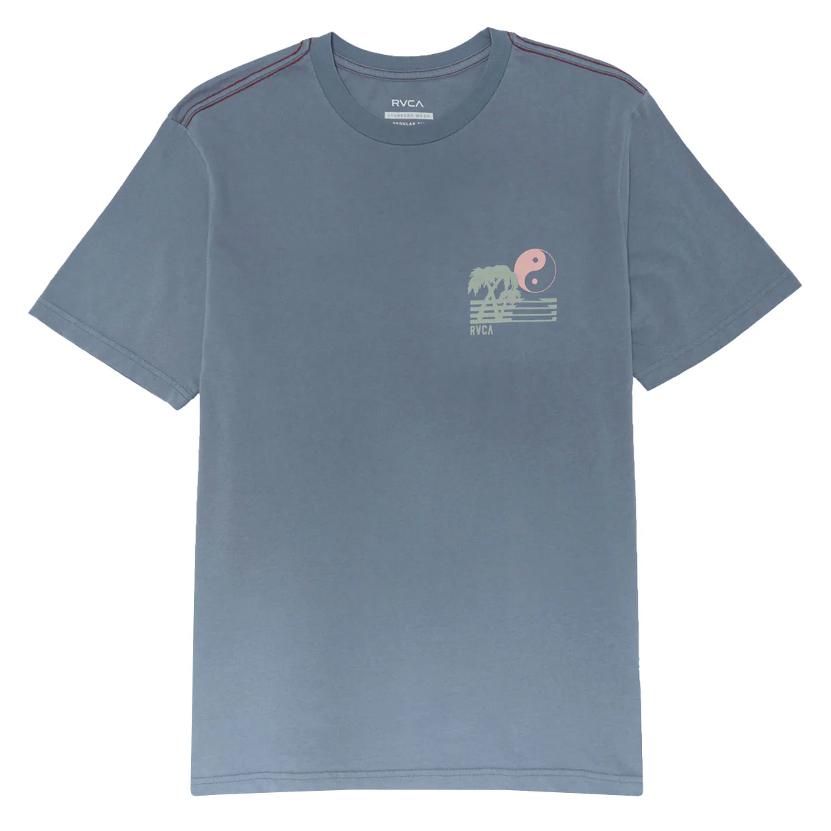 RVCA Balance Horizon T-Shirt - Vintage Navy - Image 2