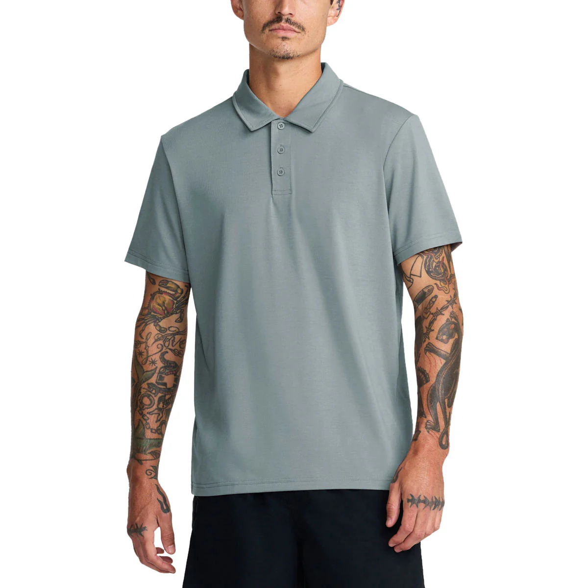 RVCA Balance Polo Shirt - Lead 2026